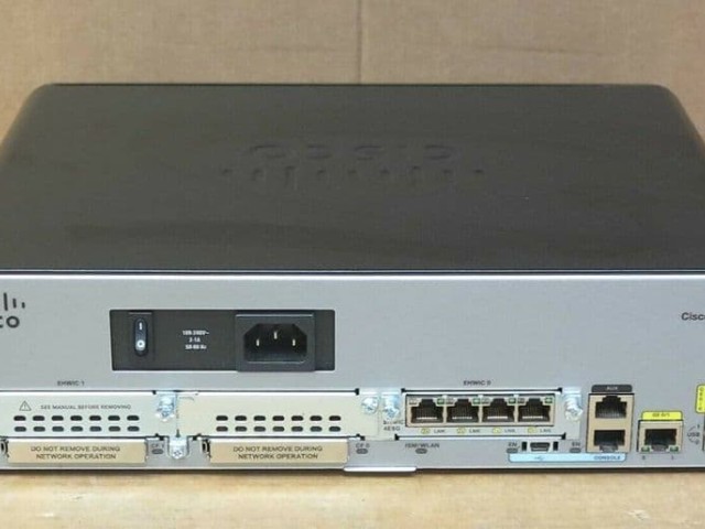 آشنایی با ویژگی های فنی روتر سیسکو CISCO 1941/K9