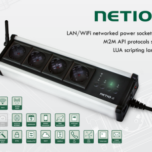 پاور ماژول هوشمند تحت شبکه NETIO 4