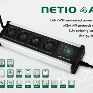 پاور ماژول هوشمند و تحت شبکه NETIO 4All