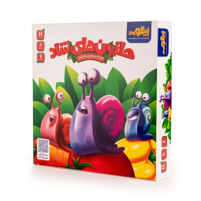 بازی فکری حلزون های شاد از زینگو