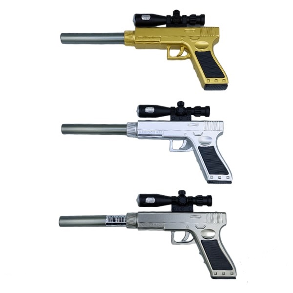 روان نویس طرح تفنگ ( کلت ) چراغ دار