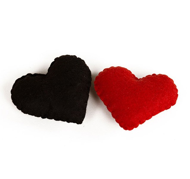 قلب نمدی ولنتاین