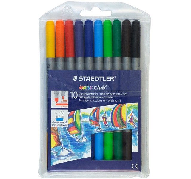 ماژیک 10 رنگ استدلر نوریس کلاب