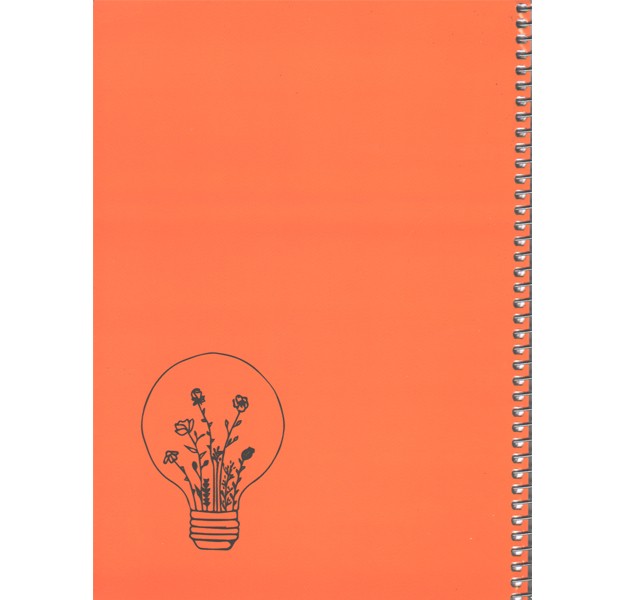 دفتر 100 برگ سیمی مجلد دوکا