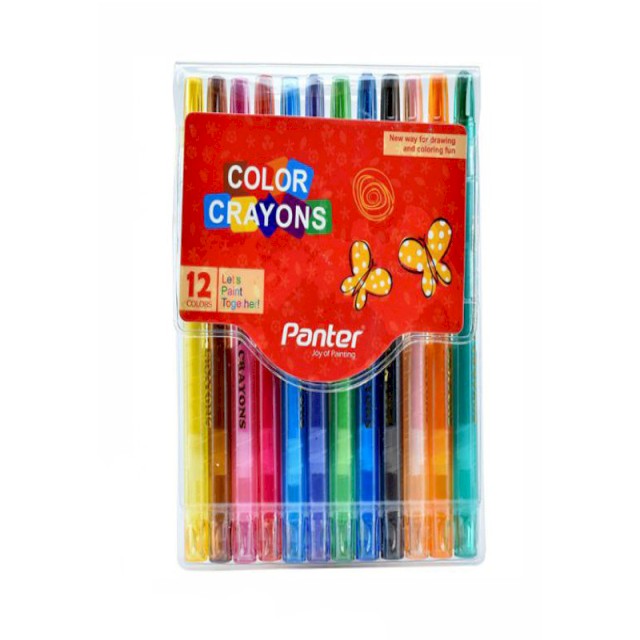 پاستل 12رنگ پیچی پنتر