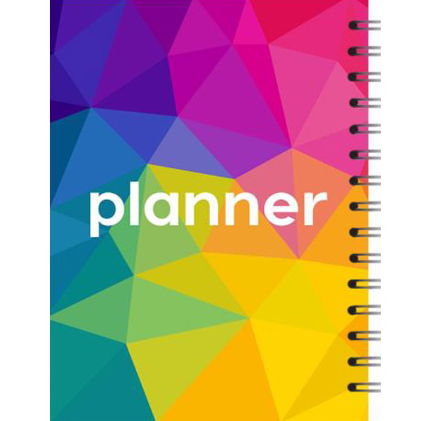 پلنر هفتگی رنگی آبرنگ