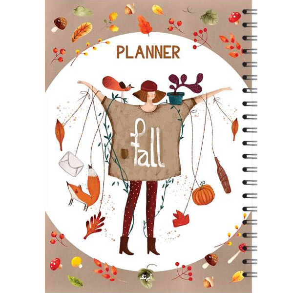 پلنر پاییز A5 آبرنگ