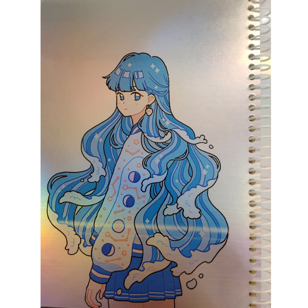 دفتر هولوگرامی A5 دایره