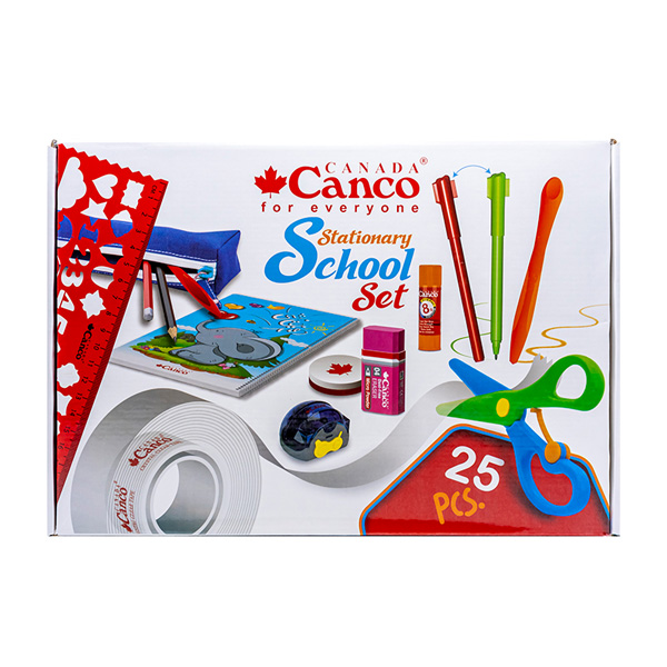 ست مدرسه کنکو ( Canco ) مدل 25 قطعه بالای 5 سال