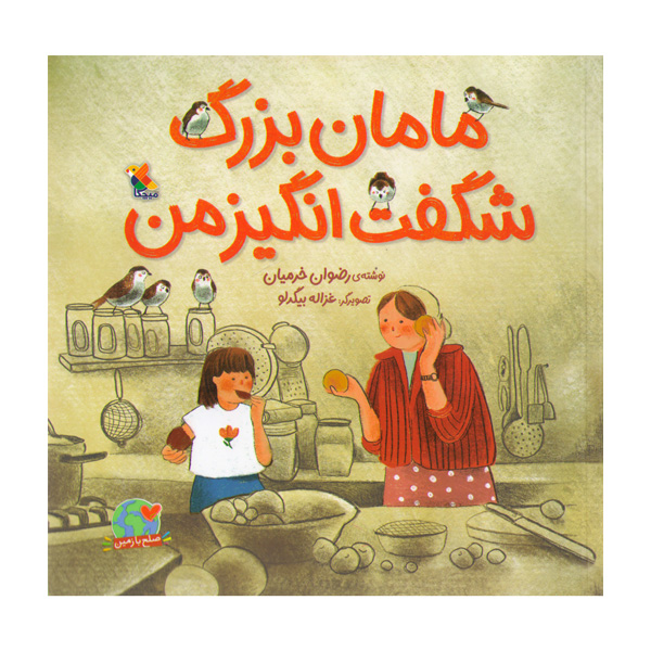 کتاب مامان بزرگ شگفت انگیز من اثر رضوان خرمیان