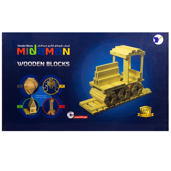 بازی فکری بلوک چوبی میدامان