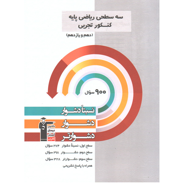 کتاب سه سطحی ریاضی پایه قلم چی چاپ 1401