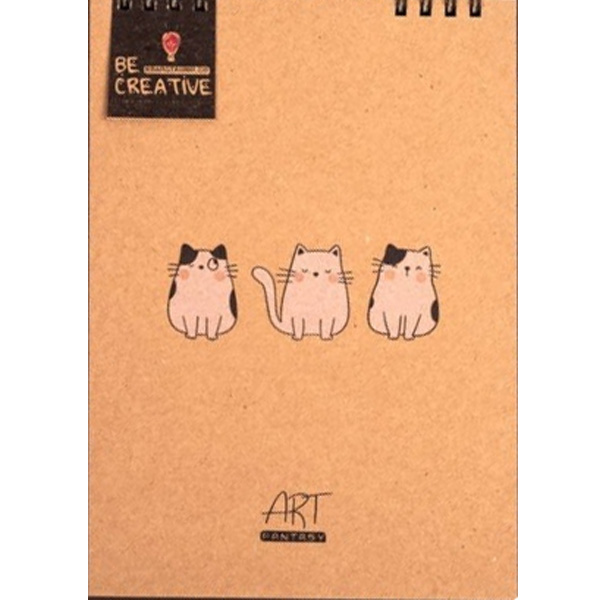 دفتر طراحی A5 طرح میو برگ تحریر