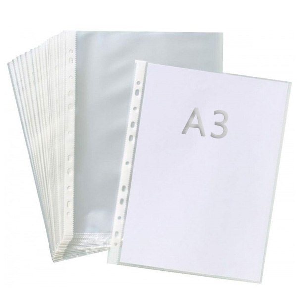 کاور پلاستیکی A3 بسته 100عددی