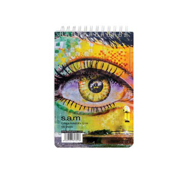 دفترچه یادداشت سم طرح چشم