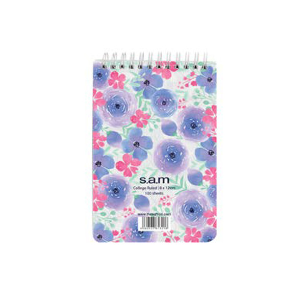 دفترچه یادداشت سم طرح گل گلی