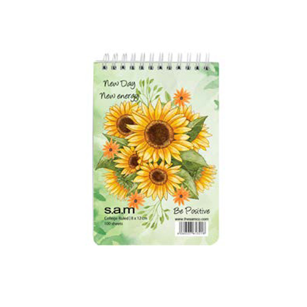 دفترچه یادداشت سم طرح آفتابگردون