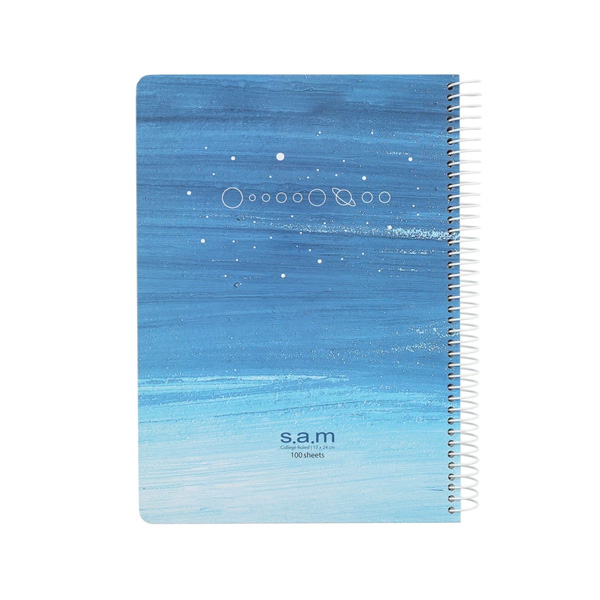 دفتر 100 برگ سم طرح سیاره