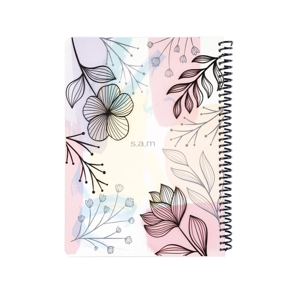 دفتر 100 برگ سم طرح بهار