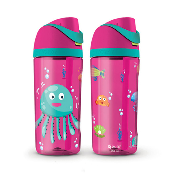 قمقمه 550میل نی دار طرح اقیانوس شوتای