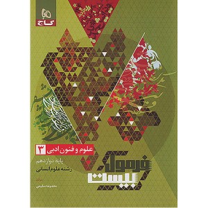 کتاب فرمول بیست علوم و فنون ادبی دوازدهم انسانی گاج چاپ 1403