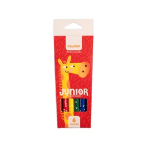 ماژیک رنگ آمیزی 6 رنگ اسکول فنس مدل junior