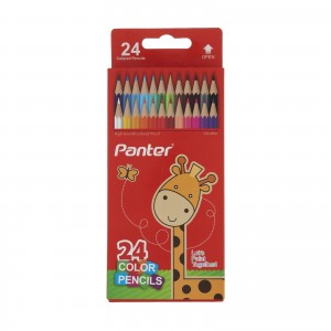 مداد رنگی 24 رنگ پنتر قاب کارتونی