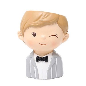 گلدان طرح پسر پاپیونی کد AH02