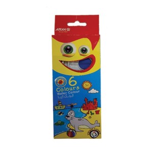 آبرنگ 6 رنگ آریا