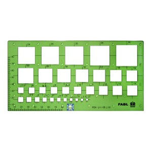 شابلون مربع فابل FB416