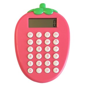 ماشین حساب طرح توت فرنگی