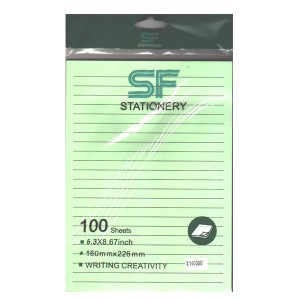 استیک نوت  پاستلی خط دار SF A5