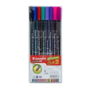 روان نویس نوک نمدی 8رنگ لاکسر