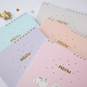 دفتر طراحی A4 طرح میو برگ تحریر