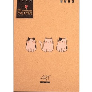 دفتر طراحی A5 طرح میو برگ تحریر