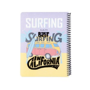 دفتر 100 برگ سم طرح surfing