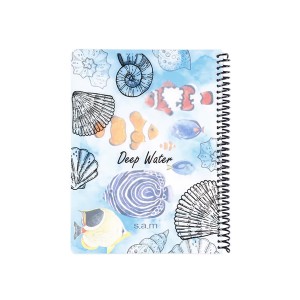 دفتر 100 برگ سم طرح صدف