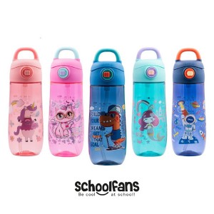 قمقمه 550 میل نی دار فانتزی اسکول فنس