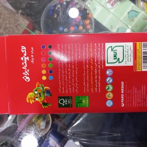 مداد رنگی 12 رنگ لاک پشتی ایرانی