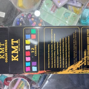 مداد رنگی 12 رنگ KMT
