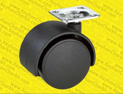 چرخ دوقرقره کفی