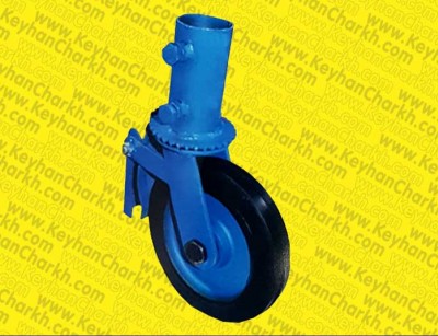 چرخ داربستی ترمزدارسایز20