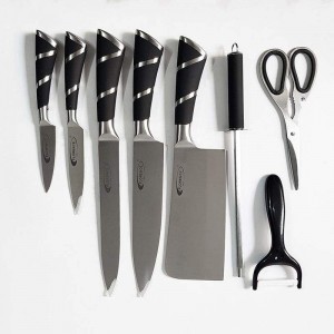 سرویس چاقو آشپزخانه 9 پارچه فلورنس