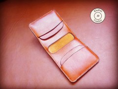 کیف پول چرم مدل تاشو