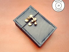 کیف سیگار چرم طبیعی ظرفیت کل پاکت سیگار
