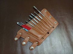 کیف ابزار چرم