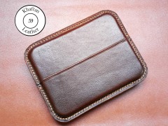 کیف سیگار چرم طبیعی ظرفیت هشت نخ دارای قفل