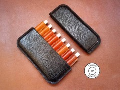 کیف سیگار ظرفیت هشت نخ چرم فلوتر گاوی