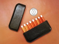 کیف سیگار ظرفیت هشت نخ چرم فلوتر گاوی