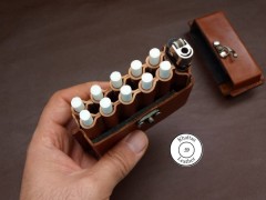 کیف سیگار ظرفیت ده نخ به همراه جای فندک